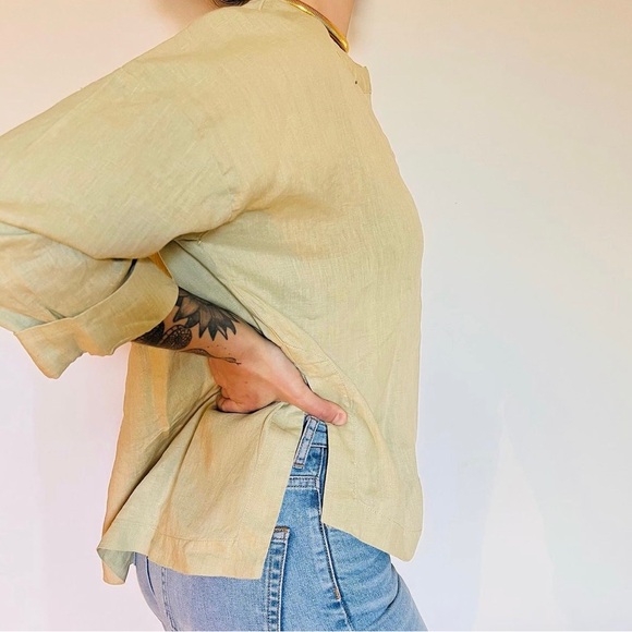 Zara Other - 100% Linen Zara Pull Over